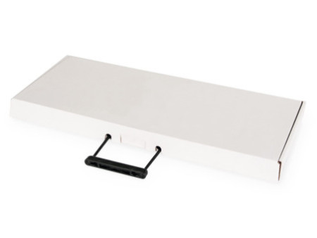 DIGITUS Support mural universel 19', 2 U, (RAL 9005), noir