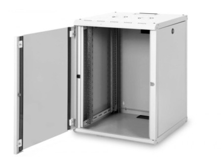 DIGITUS Coffret mural 19' Unique Line, 16 U, gris clair