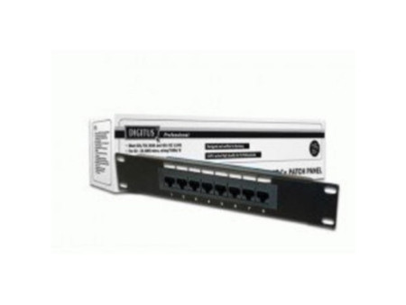 DIGITUS Panneau de brassage 10',CAT.5e, D, 8 x RJ45,1U non