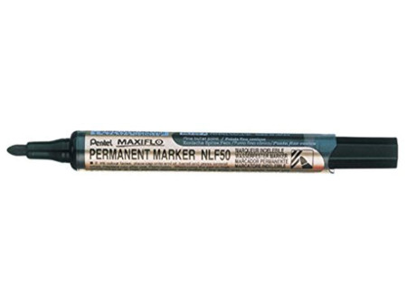 Pentel Marqueur permanent MAXIFLO NLF50, noir