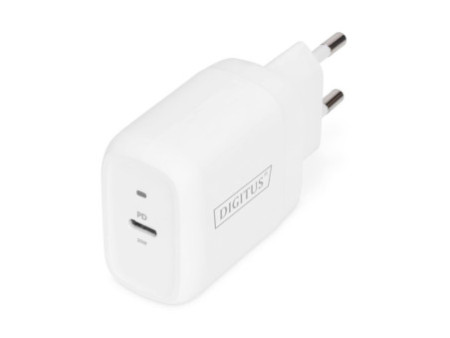 DIGITUS Chargeur secteur universel, USB-C, 20 W, blanc