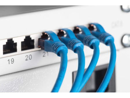 DIGITUS Panneau de brassage 19' Cat.6, classe E, 24 x RJ45