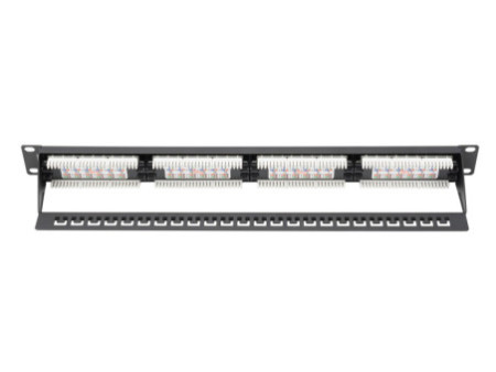DIGITUS Panneau de brassage 19' Cat.6, classe E, 24 x RJ45