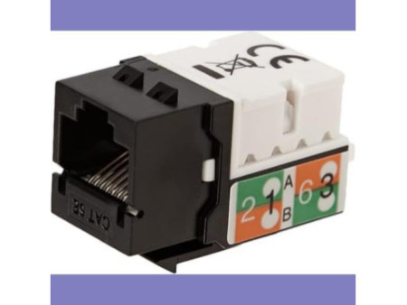 DIGITUS Keystone Jack CAT 5e, Classe D, non blindé