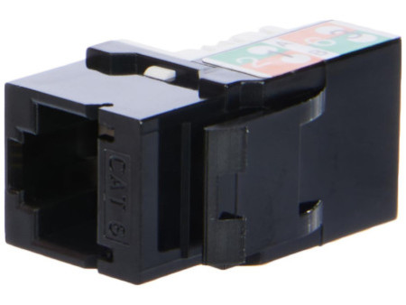 DIGITUS Keystone Module Kat.6, Classe E, noir