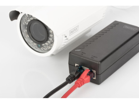 DIGITUS Injecteur PoE, conforme au standard IEEE 802.3af