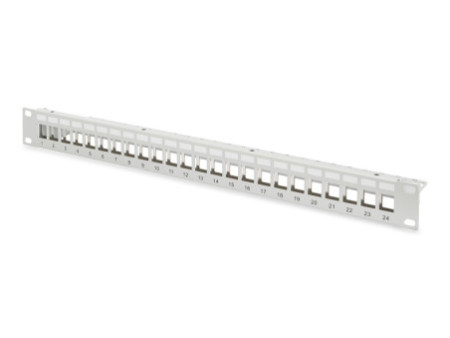 DIGITUS panneau de brassage modulaire 19' cat.6, 24 ports