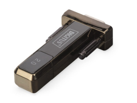 DIGITUS Adaptateur USB 2.0 - RS232, 1 MBit/s