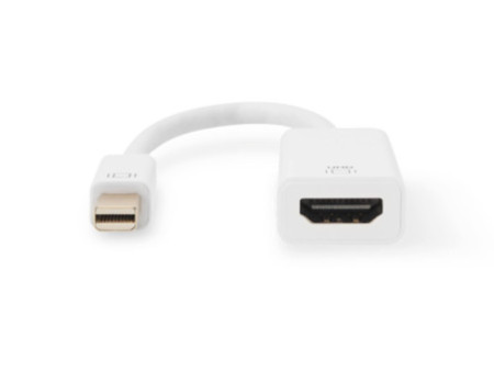 DIGITUS Adaptateur Mini DisplayPort, mdP - HDMI, blanc