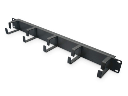 DIGITUS Panneau guide-câble 19', 1U, 5 étriers guide-câble
