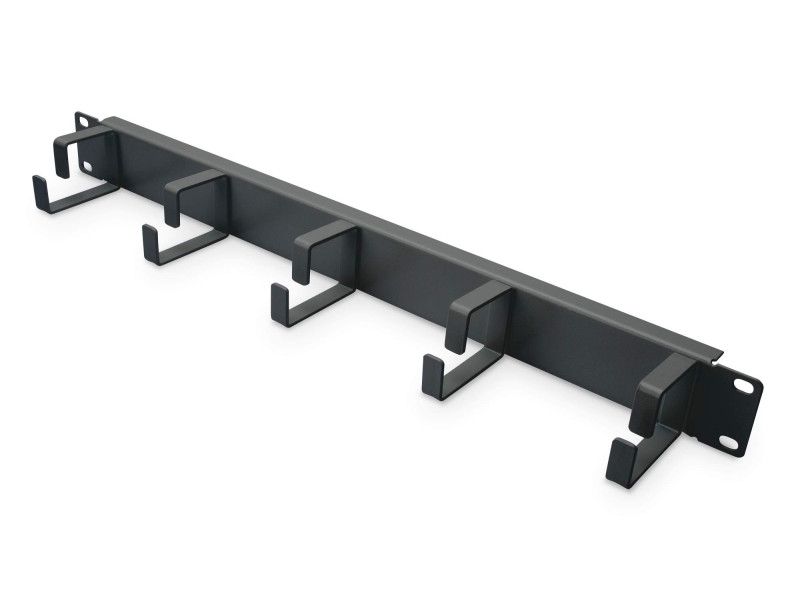 DIGITUS Panneau guide-câble 19', 1U, 5 étriers guide-câble
