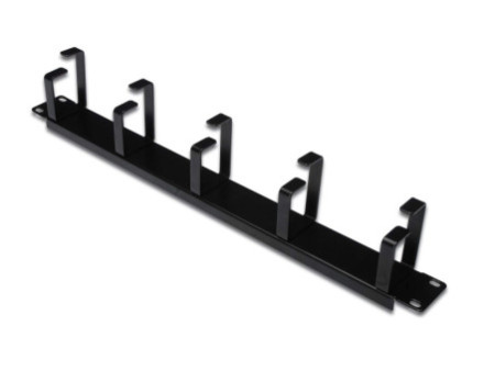 DIGITUS Panneau guide-câble 19', 1U, 5 étriers guide-câble