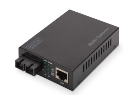 DIGITUS convertisseur média Gigabit Ethernet,SC/RJ45, multi