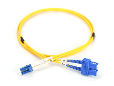 DIGITUS Câble patch à fibres optiques, LC-Duplex - SC-Duplex