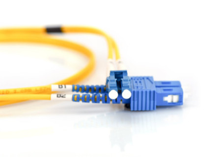 DIGITUS Câble patch à fibres optiques, LC-Duplex - SC-Duplex