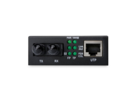 DIGITUS Convertisseur média Fast Ethernet: RJ45/ST, multimo.