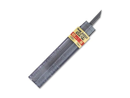 Pentel Etui mines HI-POLYMER SUPER, dureté: B