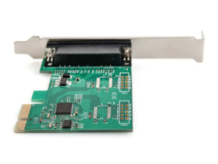 DIGITUS Carte PCI Express parallèle, 1 port + Low Profile