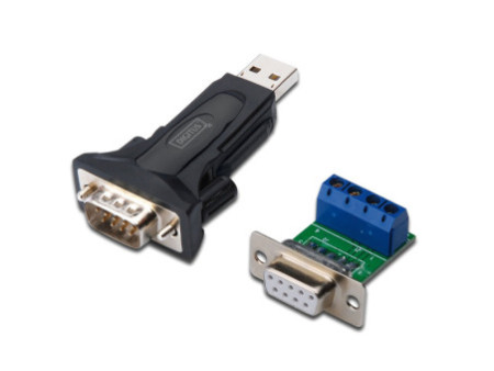 DIGITUS Adaptateur USB 2.0 - RS485, 3 Mbps