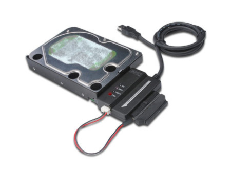 DIGITUS Câble adaptateur disque dur IDE et SATA - USB 3.0
