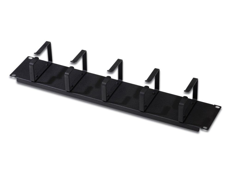 DIGITUS panneau guide-câble 19', 2 U, 5 étriers guide-câble