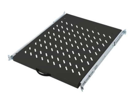 DIGITUS étagère 19', 1U, extensible, profondeur: 525 mm,