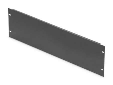 DIGITUS plaque de recouvrement 19', 4 U, (RAL 9005), noir