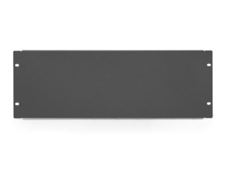 DIGITUS plaque de recouvrement 19', 4 U, (RAL 9005), noir