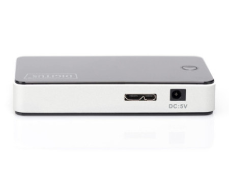 DIGITUS Hub USB 3.0, 4 ports, bloc d'alimentation incl, noir