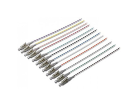 DIGITUS kit de fibres optiques pigtail, LC Simplex, OM3, 2m