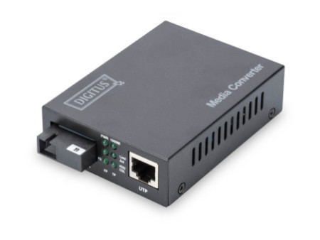 DIGITUS convertisseur média Gigabit Ethernet, SC/RJ45,