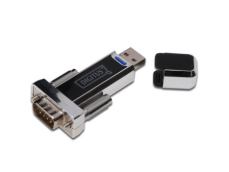 DIGITUS Adaptateur USB 1.1 - RS232, 1 Mbps