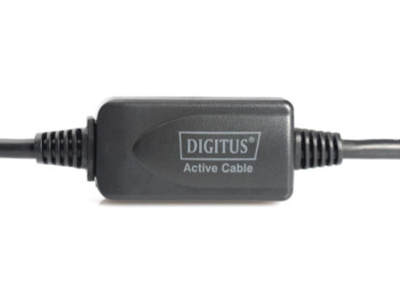 DIGITUS Câble de rallonge USB, mâle-femelle, 10 m,USB-A mâle