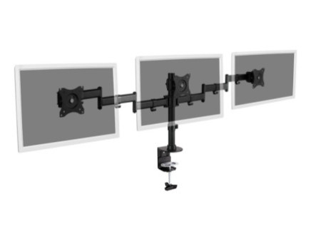 DIGITUS Support triple écran LCD/LED/TFT, max. 69 cm (27')