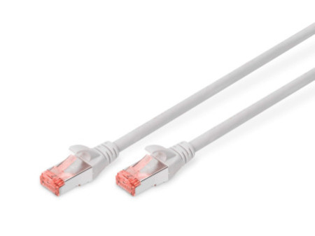 DIGITUS Câble de brassage, Cat. 6, S/FTP, 20,0 m, gris