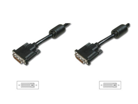 DIGITUS câble DVI-D 24+1, Premium, Dual Link, 2 m