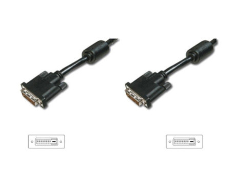DIGITUS câble DVI-D 24+1, Premium, Dual Link, 2 m