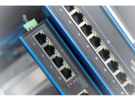 DIGITUS Commutateur industriel Gigabit, 5 ports, Unmanaged