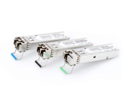 DIGITUS Module industriel mini GBIC (SFP), 1,25 Gbps, 550 m