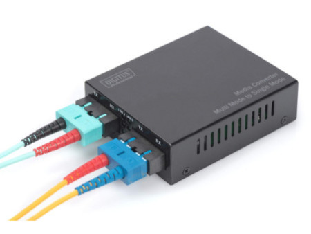 DIGITUS Convertisseur de média multimode/monomode Fast