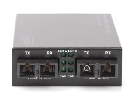 DIGITUS Convertisseur de média multimode/monomode Fast