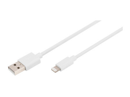 DIGITUS Cable de données et de recharge, Apple Lightning