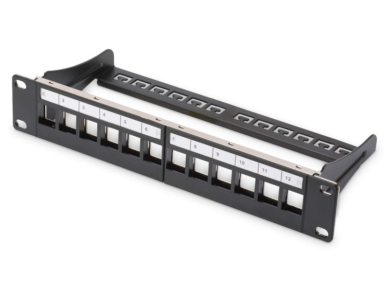 DIGITUS Panneau de brassage 10' pour modules Keystone,