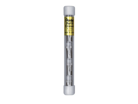 Pentel Gomme de rechange pour porte-mines, contenu: 4 pièces