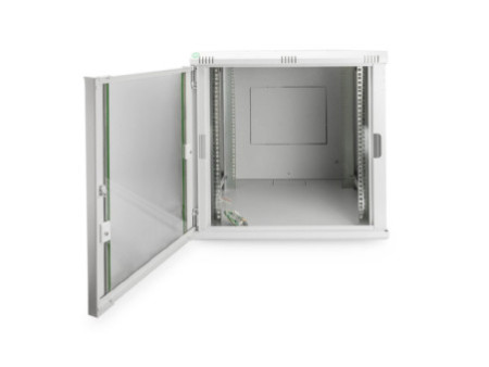 DIGITUS Coffret mural 19' Dynamic Basic, 12 U, gris clair