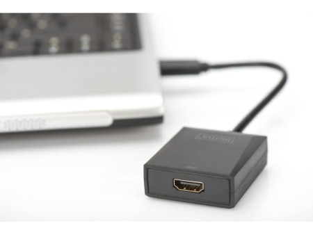 DIGITUS Adpatateur vidéo USB 3.0 - HDMI, noir
