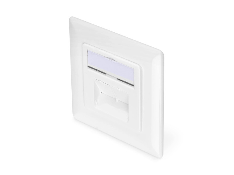 DIGITUS Boîte de connexion cat 6.A (profond), 2 x RJ45,