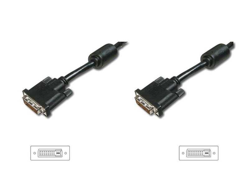 DIGITUS câble DVI-D 24+1 ,Premium, Dual Link, 3,0 m