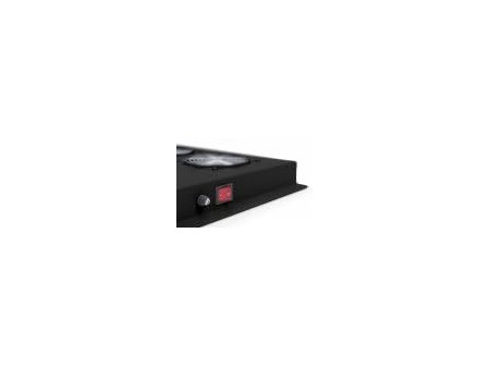 DIGITUS Unité de ventilation de toit, 4 ventilateurs, noir
