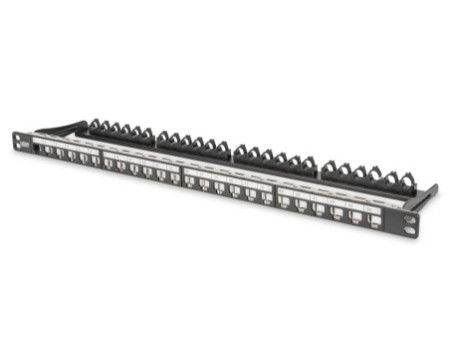 DIGITUS panneau de brassage modulaire 19' cat.6A, 24 ports,